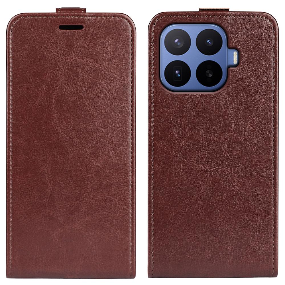 For Xiaomi 17T Pro 5G R64 Texture Single Vertical Flip Leather Phone Case(Brown) - Shopkiz.com