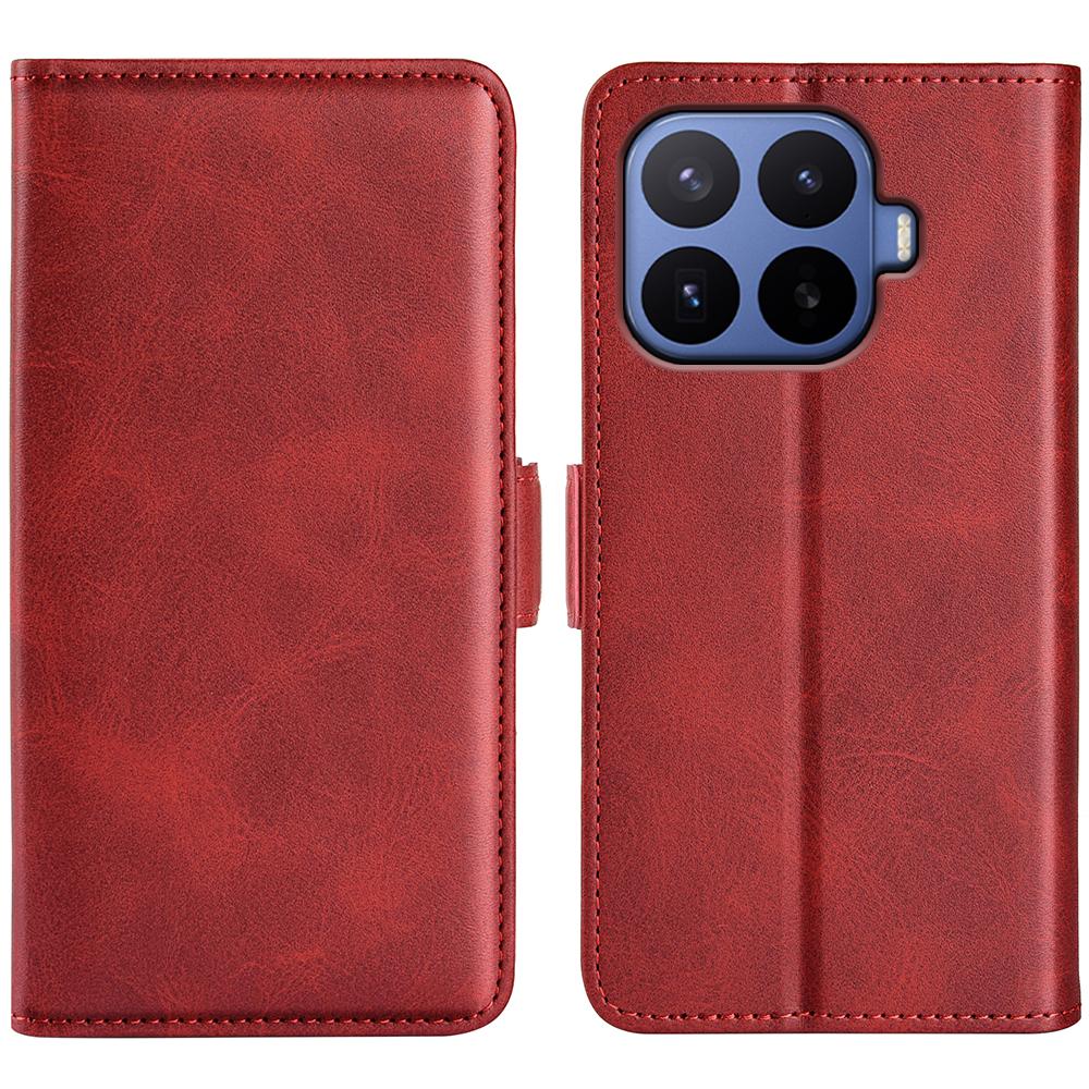 For Xiaomi 17T Pro 5G Dual-side Magnetic Buckle Horizontal Flip Leather Phone Case(Red) - Shopkiz.com