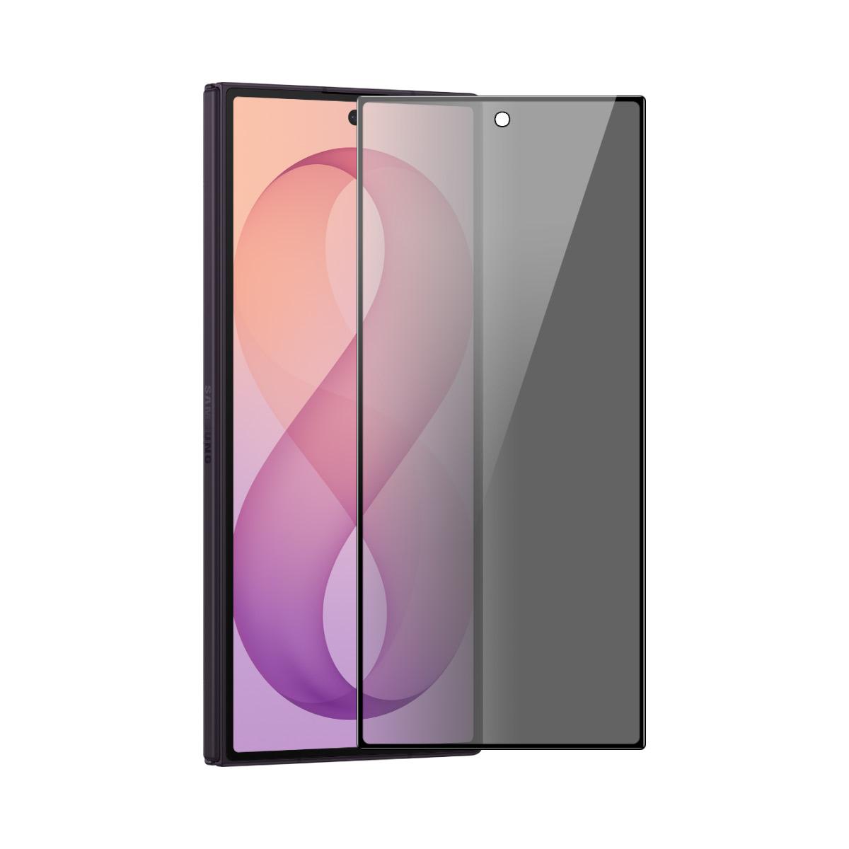 For Galaxy Z Fold8 Ultra 5G Outer Screen ENKAY Hat-Prince 28 Degree Anti-peeping Privacy Silk Screen Tempered Glass Film - Shopkiz.com