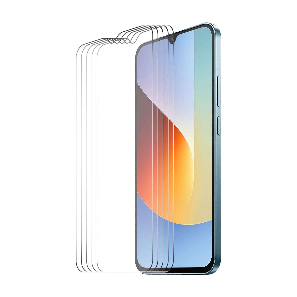 For Redmi A7 4G 171.8mm 5pcs ENKAY 9H Big Arc Edge High Aluminum-silicon Tempered Glass Film - Shopkiz.com