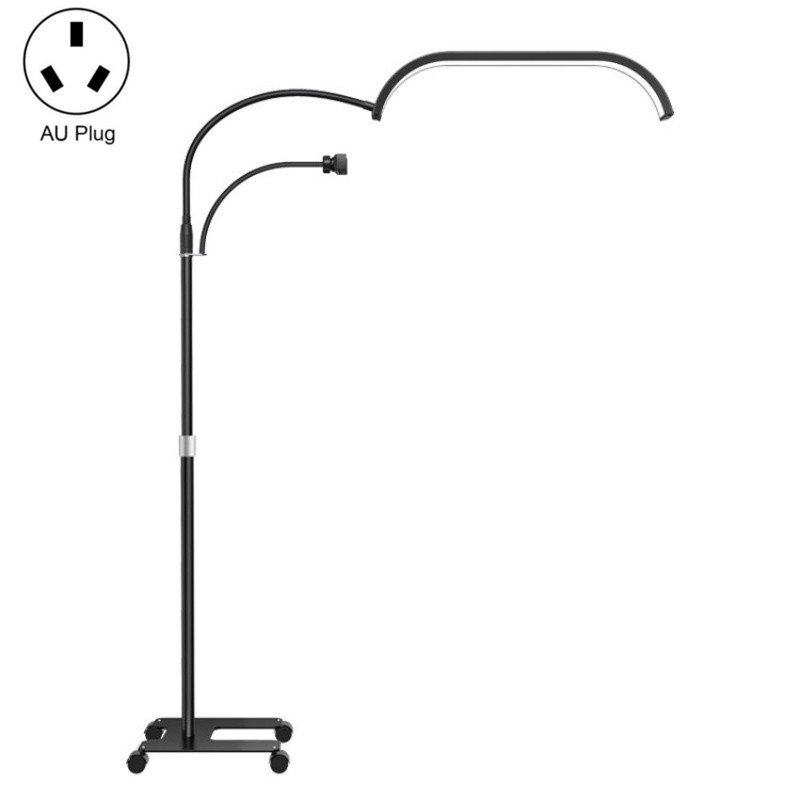 HD-G63X Floor Standing Remote Dimming LED Moon Lamp Manicure Eyelash Beauty Lamp(AU Plug) - Shopkiz.com