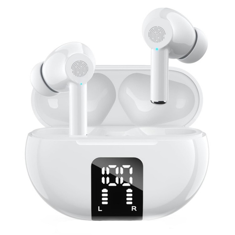 M10 Wireless Bluetooth Smart Voice Translator Headset Multiple Languages Translation Earphones(White) - Shopkiz.com