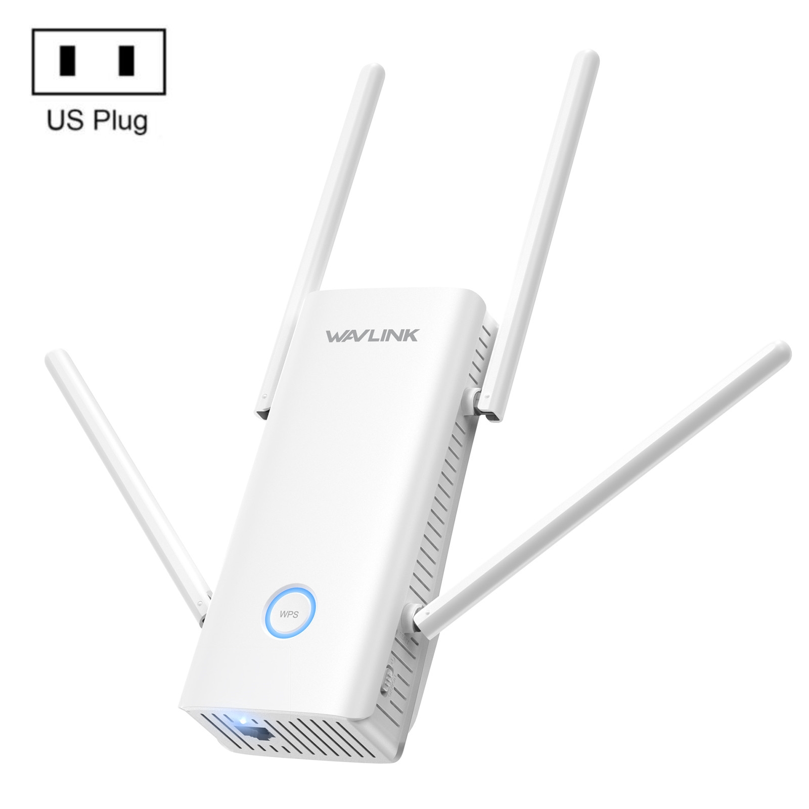 Wavlink WN583AX3 AX3000 Dual Band WiFi Repeater/AP/Router/Mesh Mode WiFi Extender, Plug:US Plug - Shopkiz.com