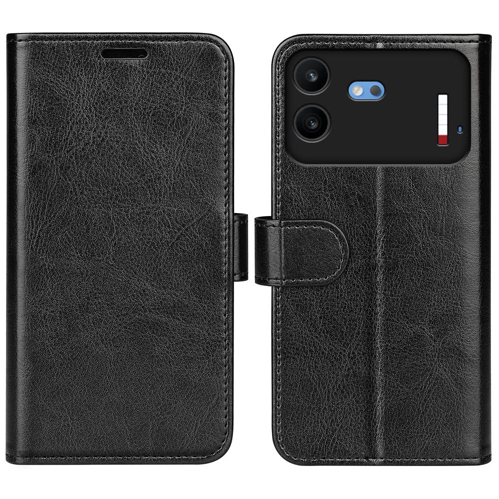 For Nothing Phone 4b R64 Texture Horizontal Flip Leather Phone Case(Black) - Shopkiz.com