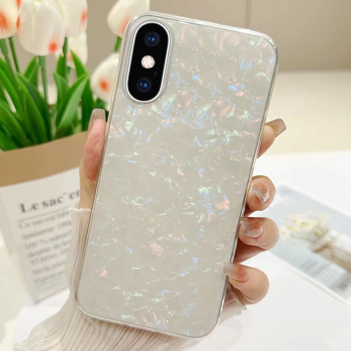For iPhone XS Max Shell Pattern TPU Protective Phone Case(Colorful) - Shopkiz.com