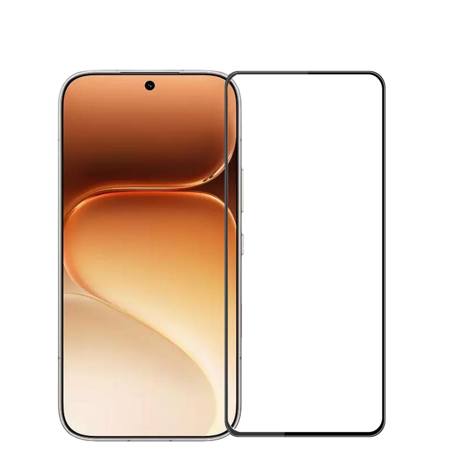 For Honor 600 / 600 Pro Global MOFI 9H 3D Explosion-proof Curved Screen Tempered Glass Film(Black) - Shopkiz.com