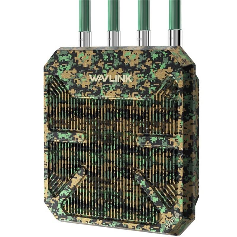 WAVLINK WN573HX3 WiFi 6 Extender Outdoor AX3000 Dual Band Courtyard RV Wireless Router, Plug:EU Plug - Shopkiz.com