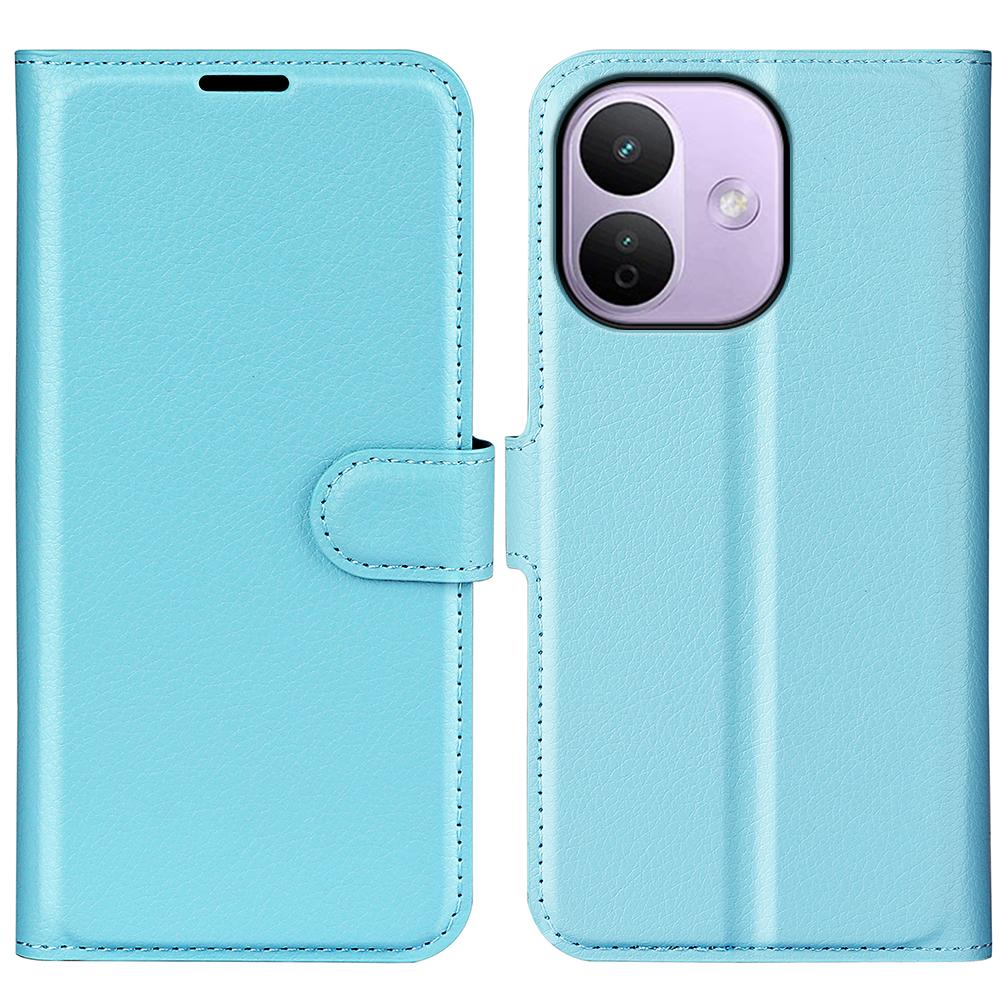 For Redmi Note 17 Pro Max 5G Global 163mm Litchi Texture Horizontal Flip Leather Phone Case with Holder(Blue) - Shopkiz.com