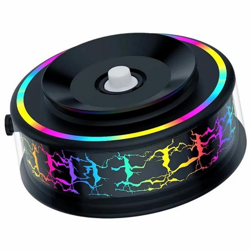 X12 Colorful Crackle Light Magnetic Car Dashboard Navigation Mount Vacuum Suction Cup Stand - Shopkiz.com