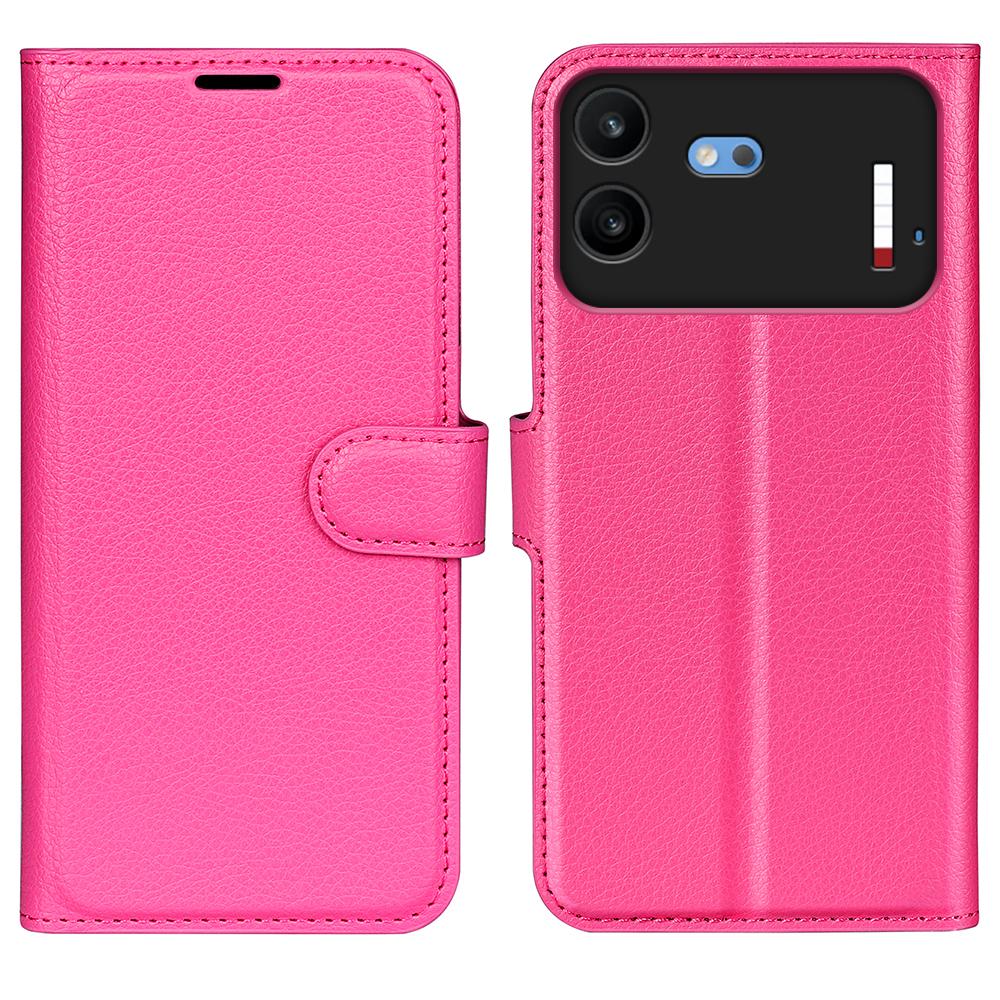 For Nothing Phone 4b Litchi Texture Horizontal Flip Leather Phone Case with Holder(Rose Red) - Shopkiz.com