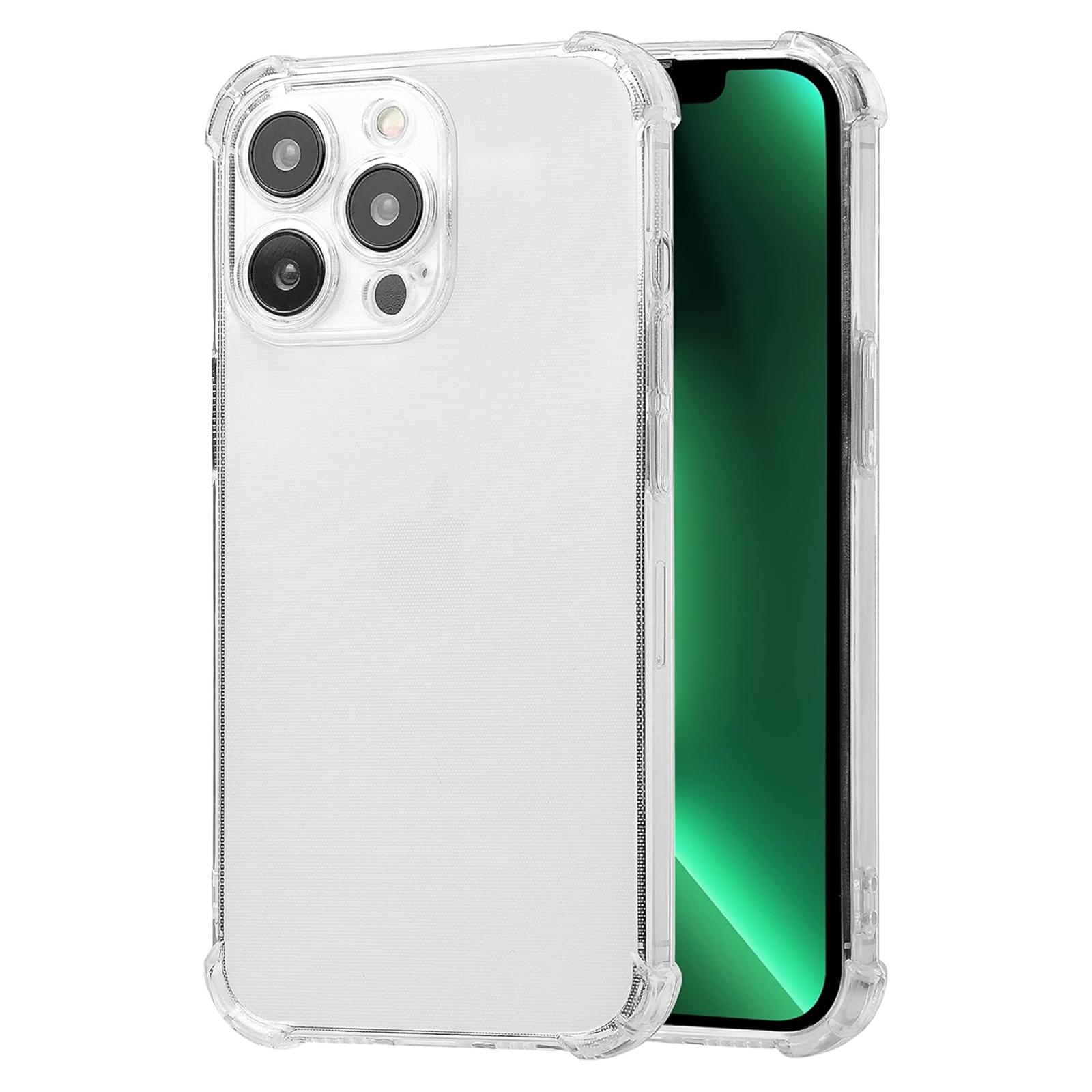 For iPhone 13 Pro Max Kalebol 1.5mm Four-Corner Airbags Shockproof Transparency TPU Phone Case - Shopkiz.com