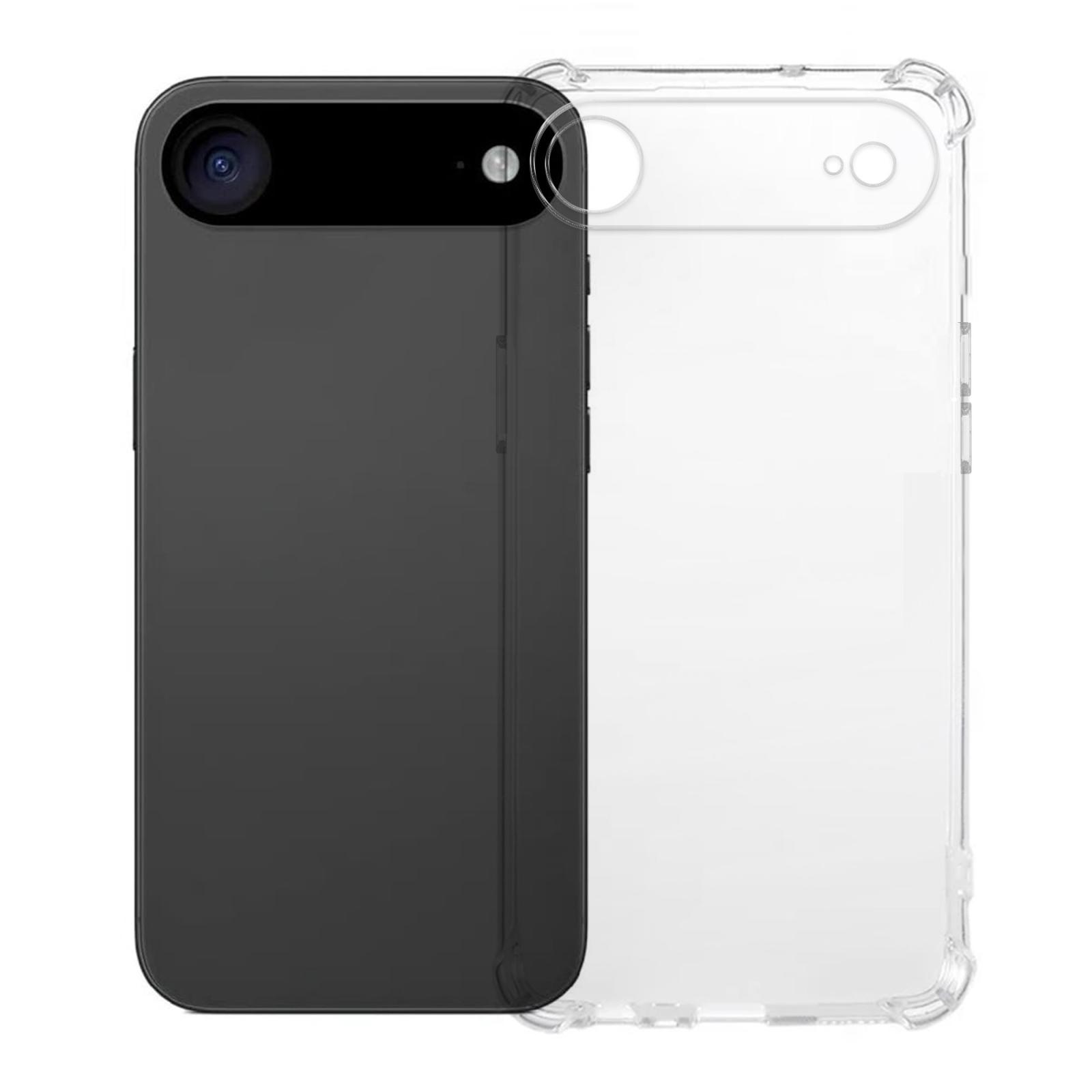 For iPhone Air Kalebol 1.5mm Four-Corner Airbags Shockproof Transparency TPU Phone Case - Shopkiz.com