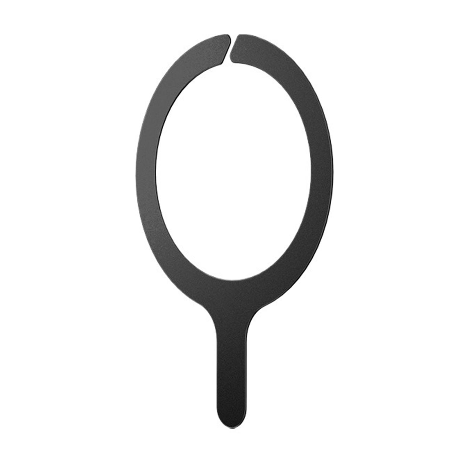 Kalebol Wireless Charging Magnetic Suction Ring Iron Sheet Leads Magnet Piece(Black Upper Gap) - Shopkiz.com