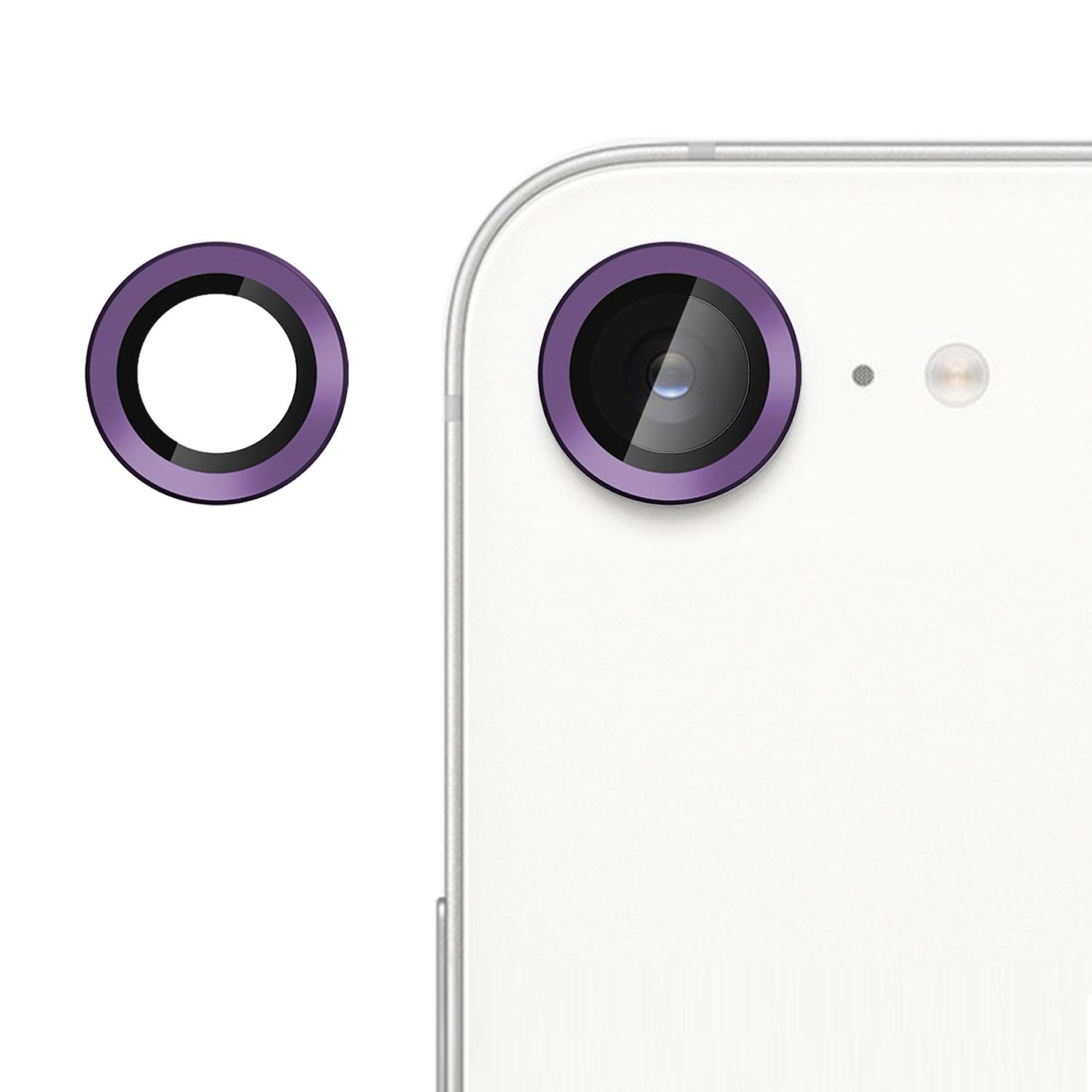 For iPhone 17e / 16e Kalebol No Flicker Ultra-Thin Individual Camera Lens Tempered Glass Film(Purple) - Shopkiz.com