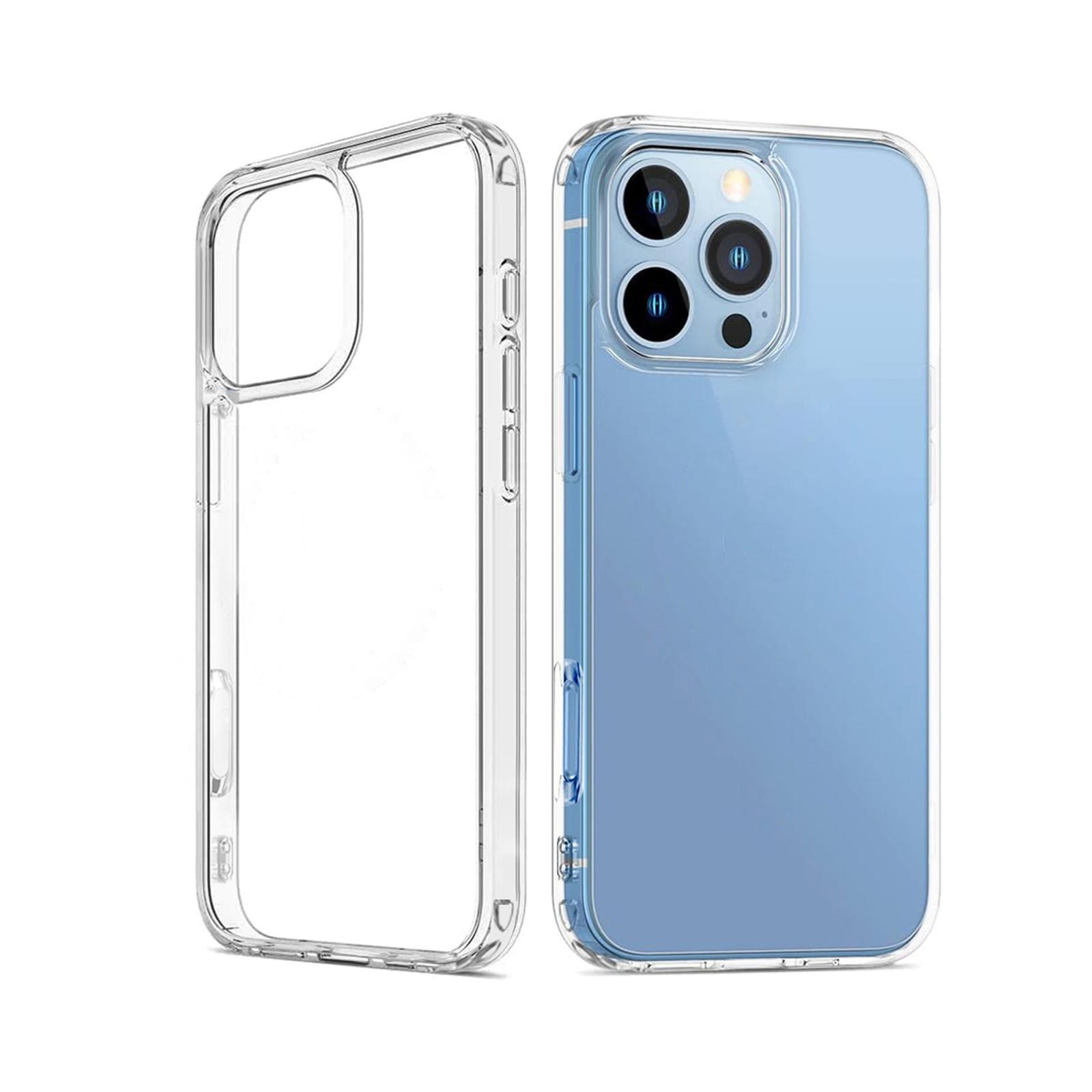 For iPhone 16 Pro Kalebol Simple Clear PC Phone Case(Transparent) - Shopkiz.com