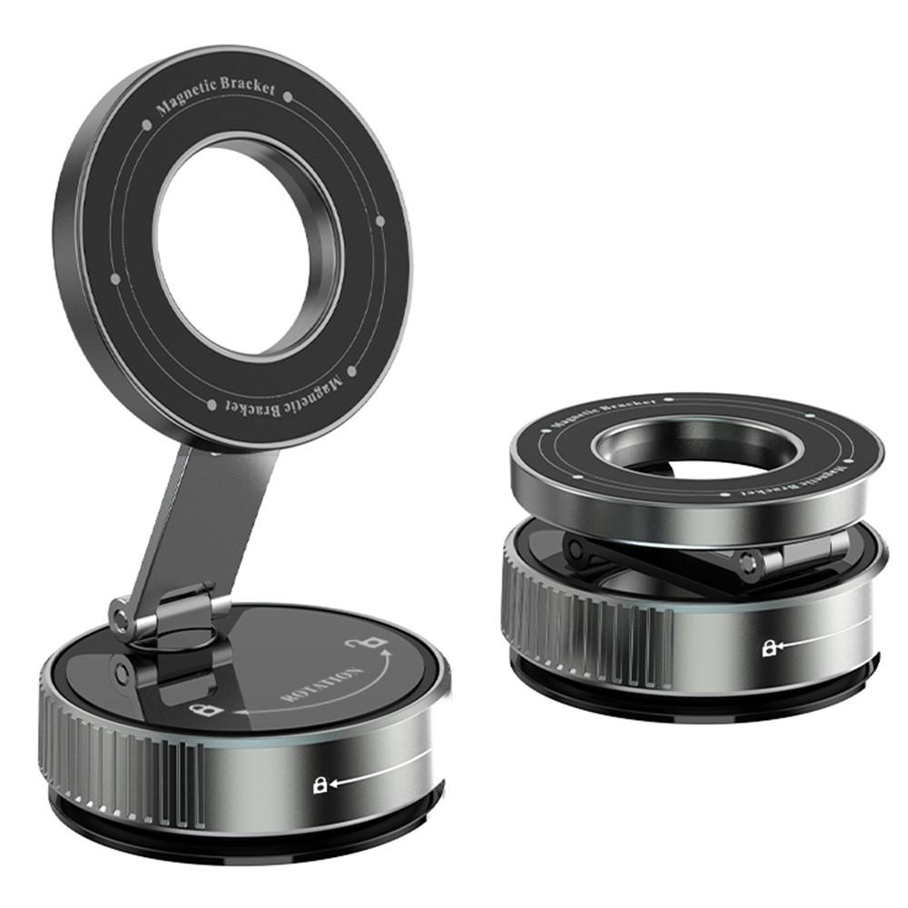 K1 360 Degree Rotation Foldable Navigation Stand Magnetic Car Phone Holder Suction Cup Base - Shopkiz.com