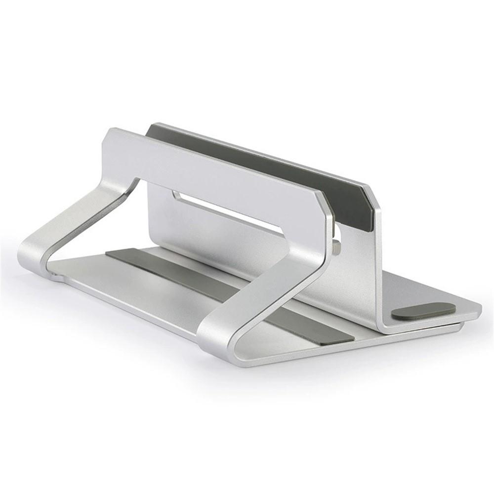 D051 Aluminum Alloy Space Saving Desktop Organizer Vertical Laptop Stand For Up to 17.3 inch - Shopkiz.com