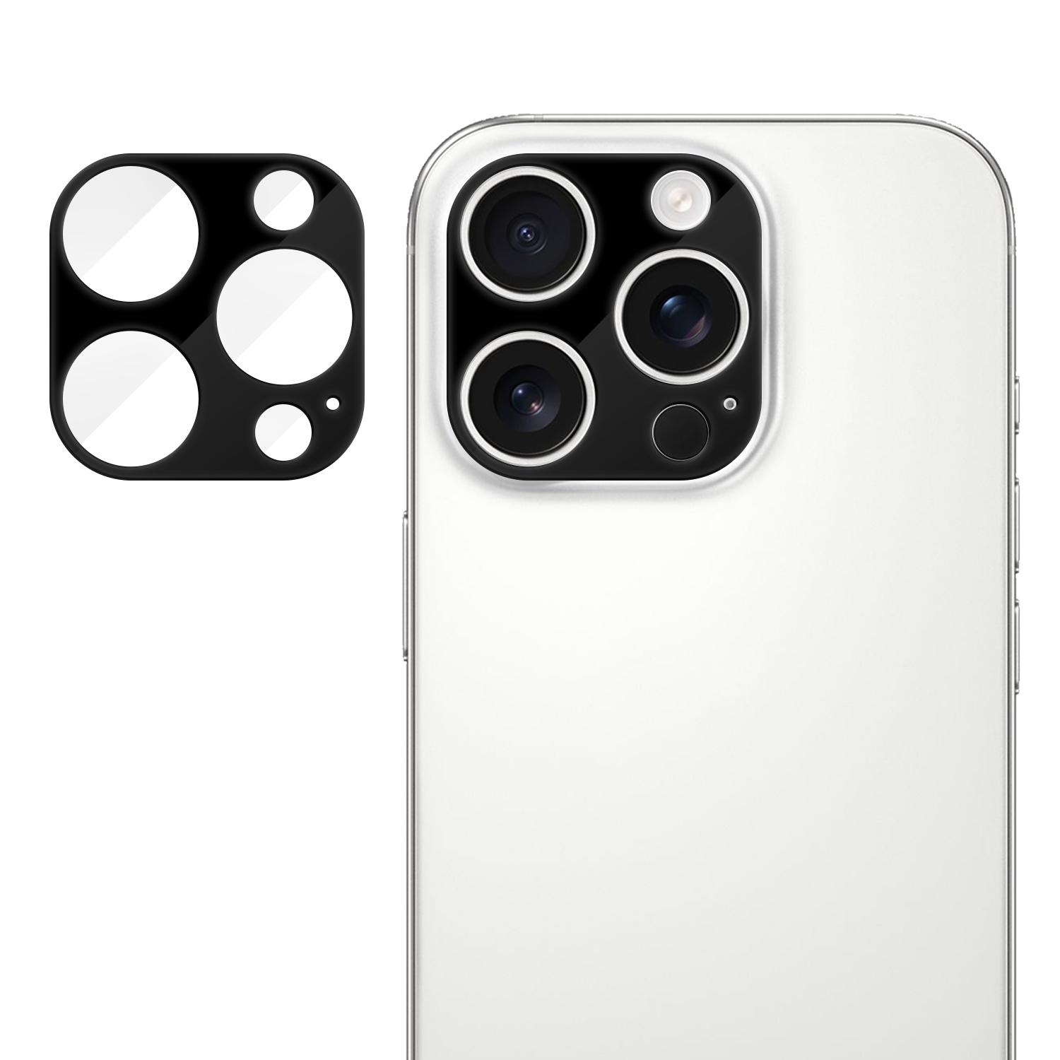 For iPhone 13 Pro / 13 Pro Max Kalebol Silk-Screened HD Anti-Fingerprint AR Integrated Camera Lens Tempered Glass Film - Shopkiz.com