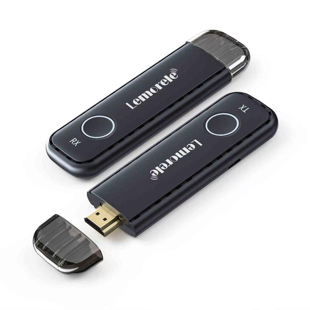 Lemorele G57 1 Receiver 8 Transmitters HDMI-compatible Wireless Set 1080P 50M WiFi Presentation Adapter - Shopkiz.com