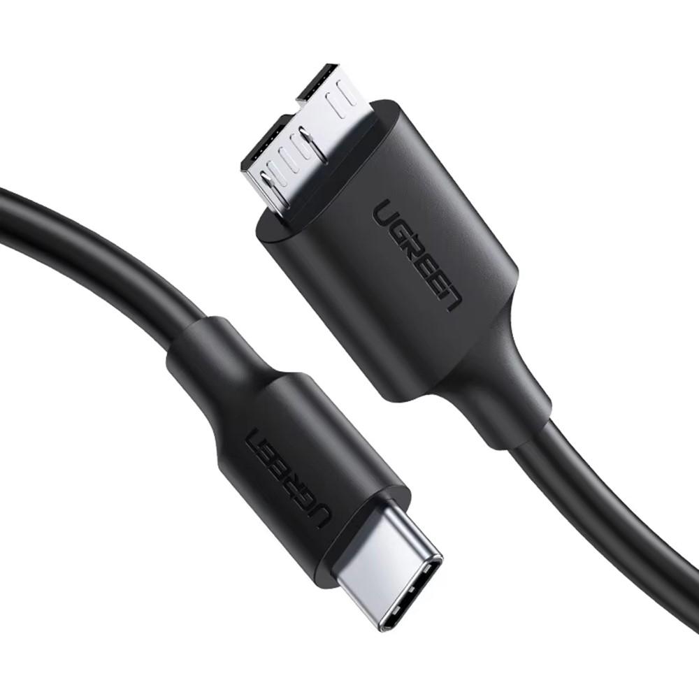 UGREEN 90996 3A Fast Charging 5Gbps Data Transfer Type-C to Micro-B USB 3.0 Cable - Shopkiz.com