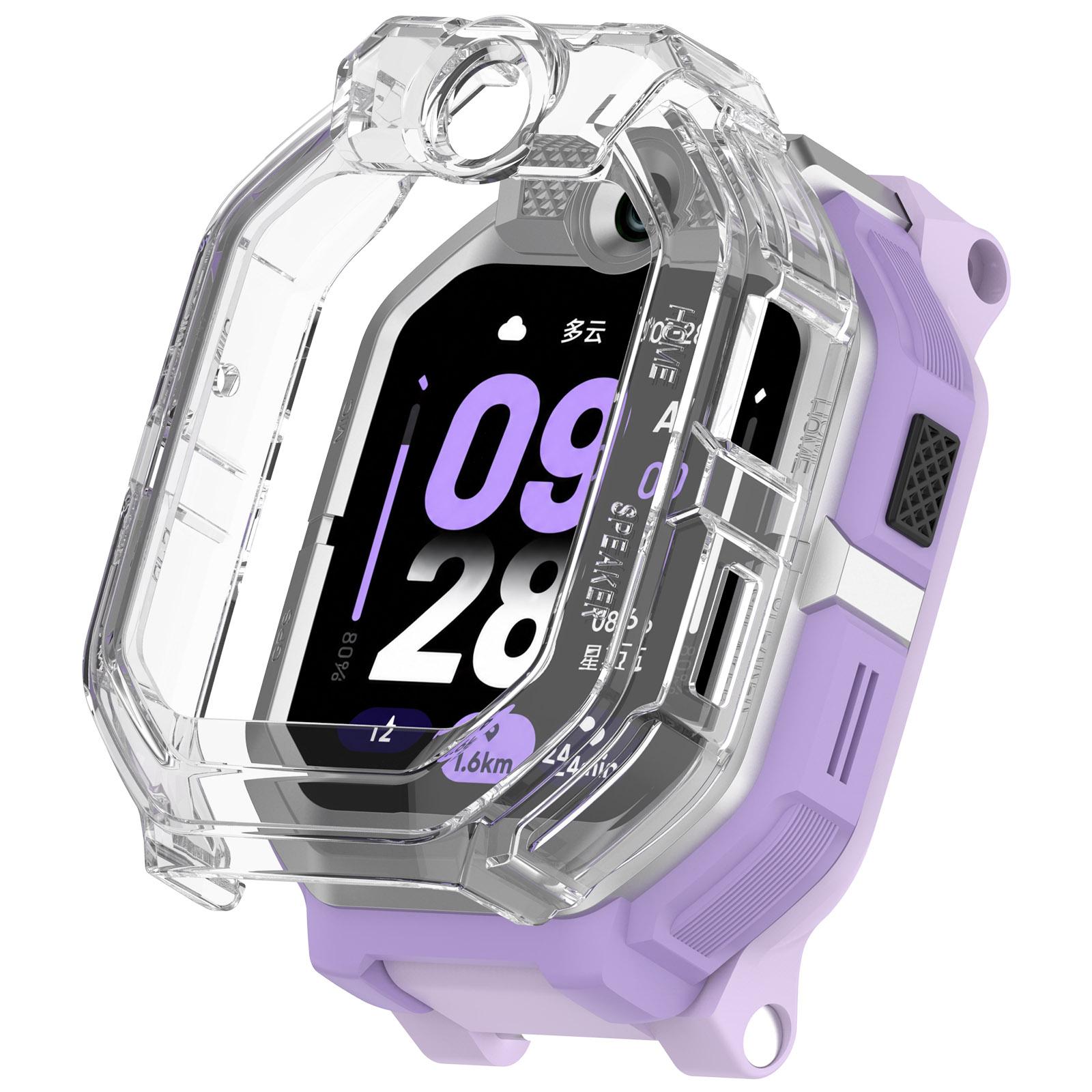 For Redmi Kids Watch Pro Half Coverage Hollow PC Watch Protective Case(Transparent) - Shopkiz.com
