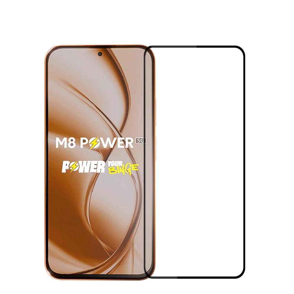 For Xiaomi Poco M8 Power 5G MOFI 9H 2.5D Full Screen Tempered Glass Film(Black) - Shopkiz.com
