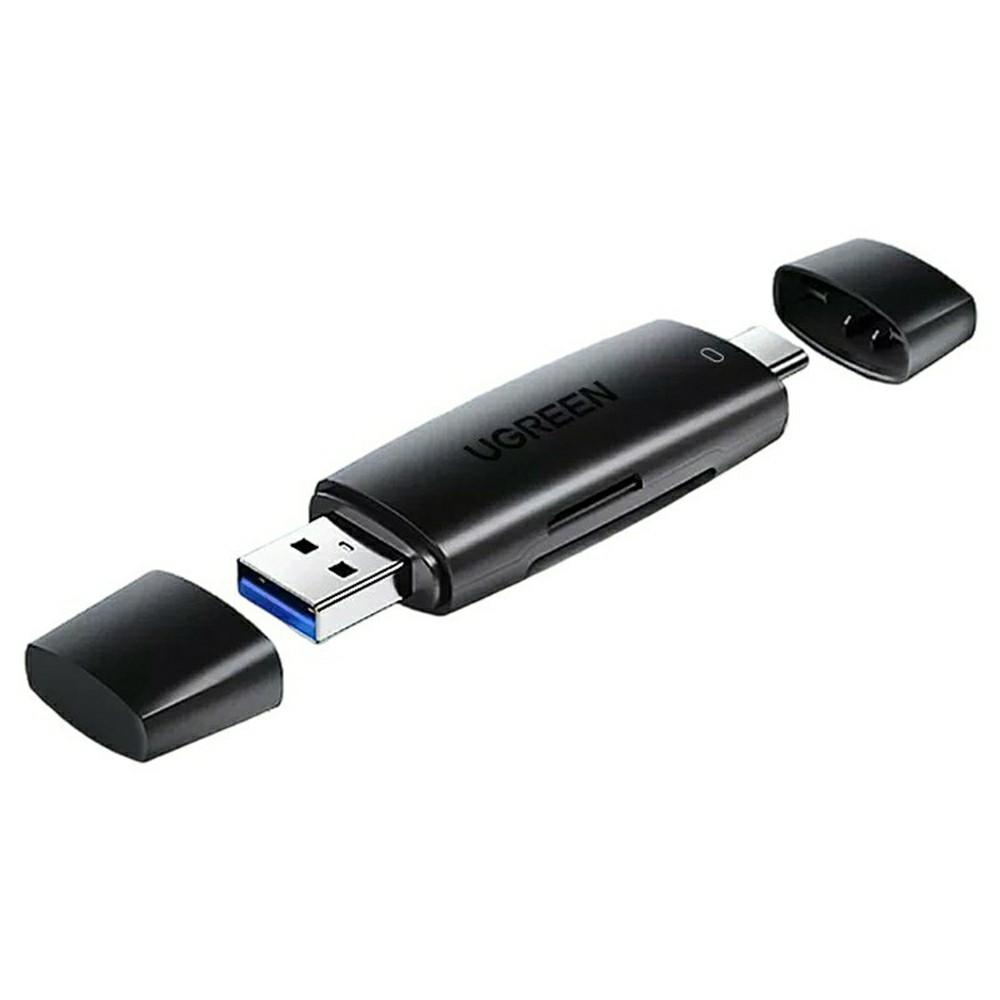 UGREEN CM304 High Speed Transfer Type-C / USB-A 3.0 to SD TF Card Reader - Shopkiz.com