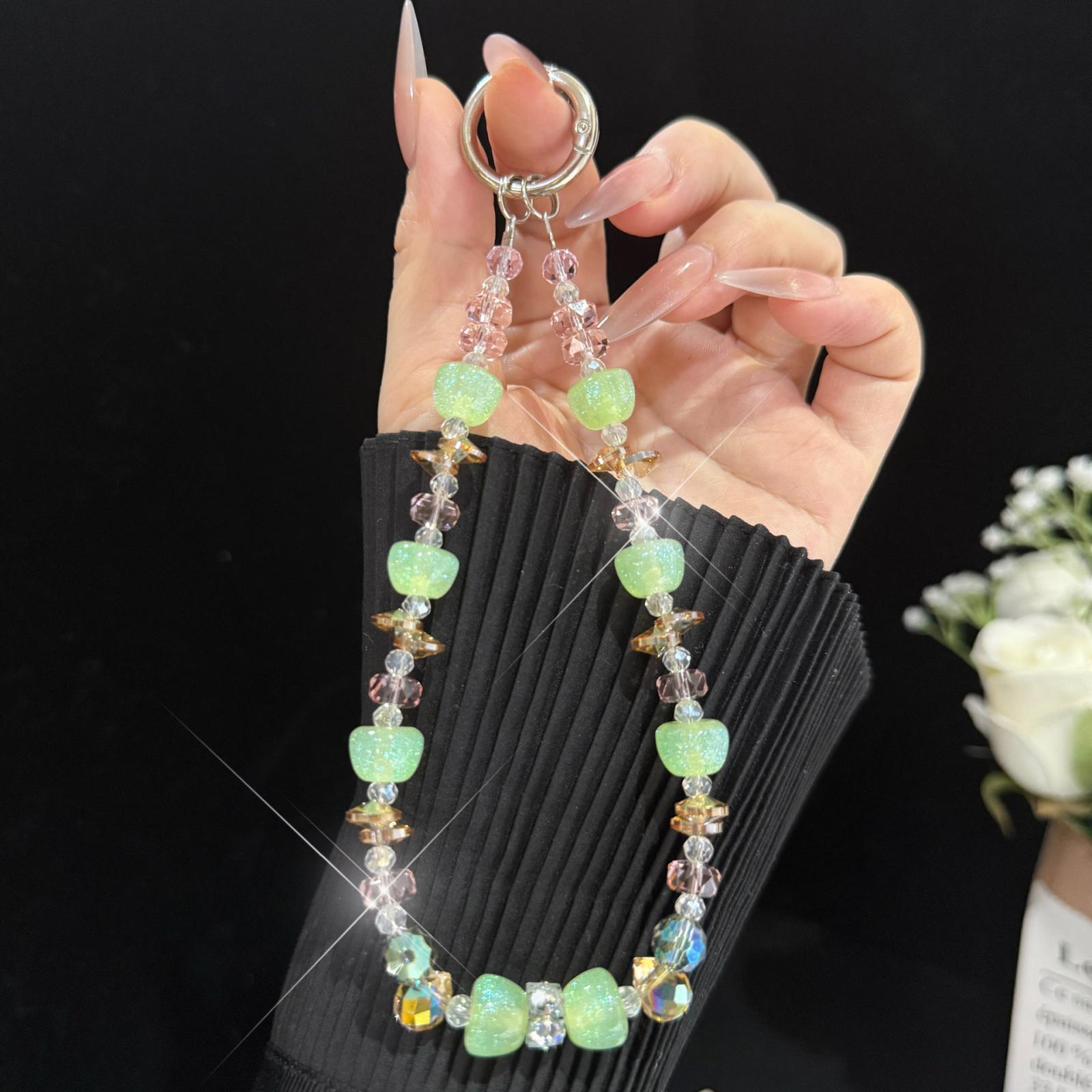Vibrant Sweet Fruit‑Style Phone Chain(Green) - Shopkiz.com