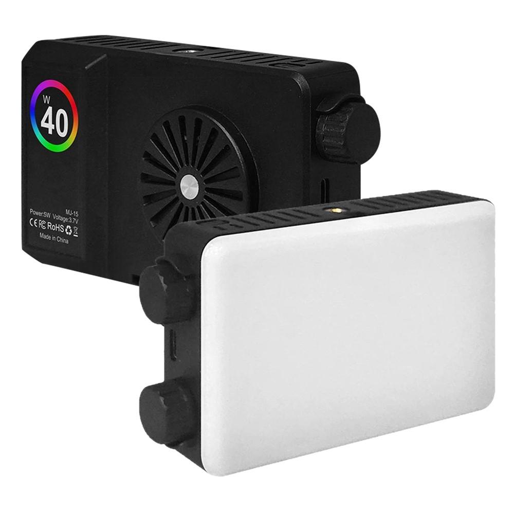 K-15 For Live Streaming LED Video Light 180 Degree Adjustable 3-Color Dimmable - Shopkiz.com
