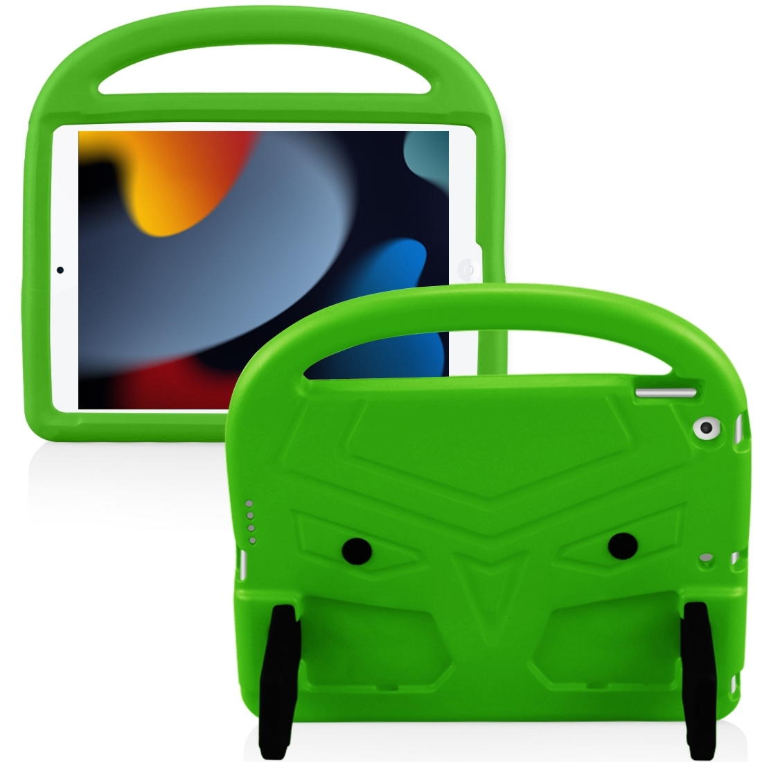 For iPad 10.2 Sparrow Style EVA Material Children Shockproof Casing Shell(Green) - Shopkiz.com