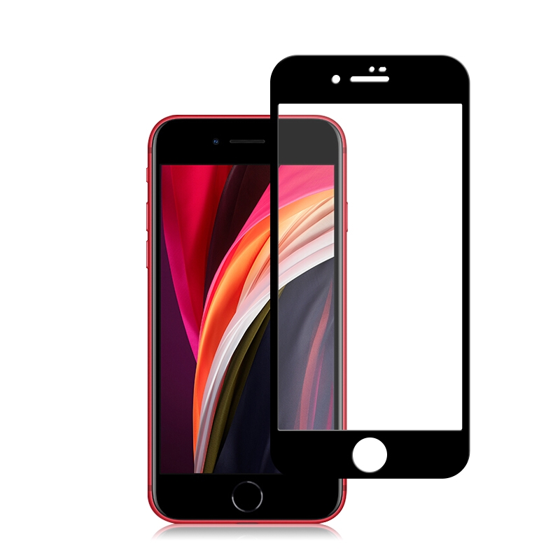 For iPhone SE 2020 mocolo 0.33mm 9H 2.5D Full Glue Tempered Glass Film - Shopkiz.com