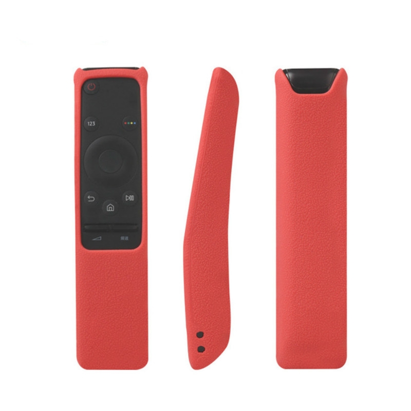 Universal Waterproof Anti-drop Silicone Remote Controller Protective Cover Case for Samsung Smart TV(Red) - Shopkiz.com