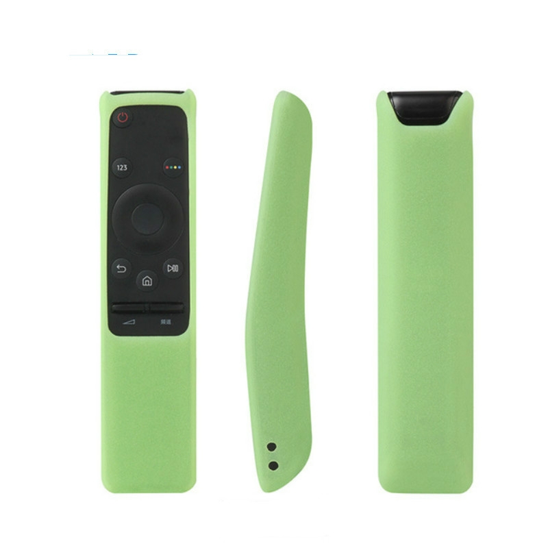 Universal Waterproof Anti-drop Silicone Remote Controller Protective Cover Case for Samsung Smart TV(Fluorescent green) - Shopkiz.com