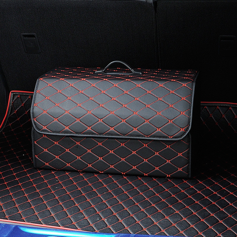 Car Anti-skid Trunk Box Foldable Multi-function Car Storage Box, SIZE:S(Black) - Shopkiz.com