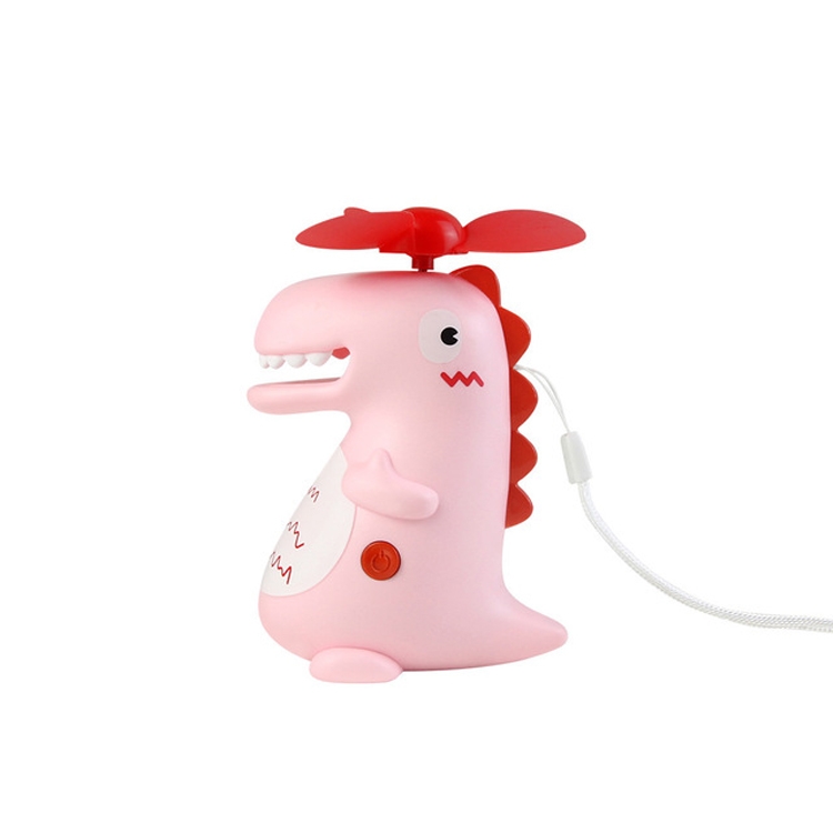 Cute Girl Heart Creative Dinosaur Children Student Portable Handheld Mini USB Small Fan(Pink) - Shopkiz.com