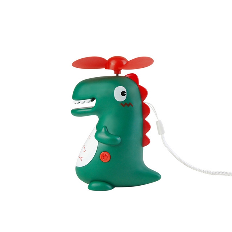 Cute Girl Heart Creative Dinosaur Children Student Portable Handheld Mini USB Small Fan(Green) - Shopkiz.com