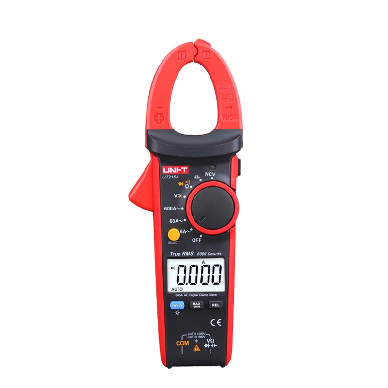 UNI-T UT216A 600A Digital Clamp Meter AC DC Voltage Detector - Shopkiz.com