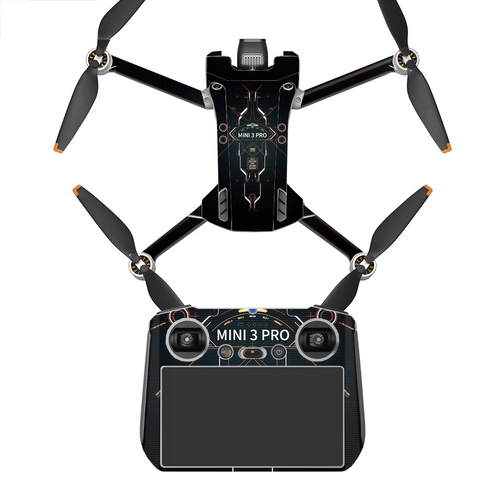 Full Surround Style Waterproof Sticker For DJI Mini 3 Pro RC With Screen Version(Mn3-01) - Shopkiz.com
