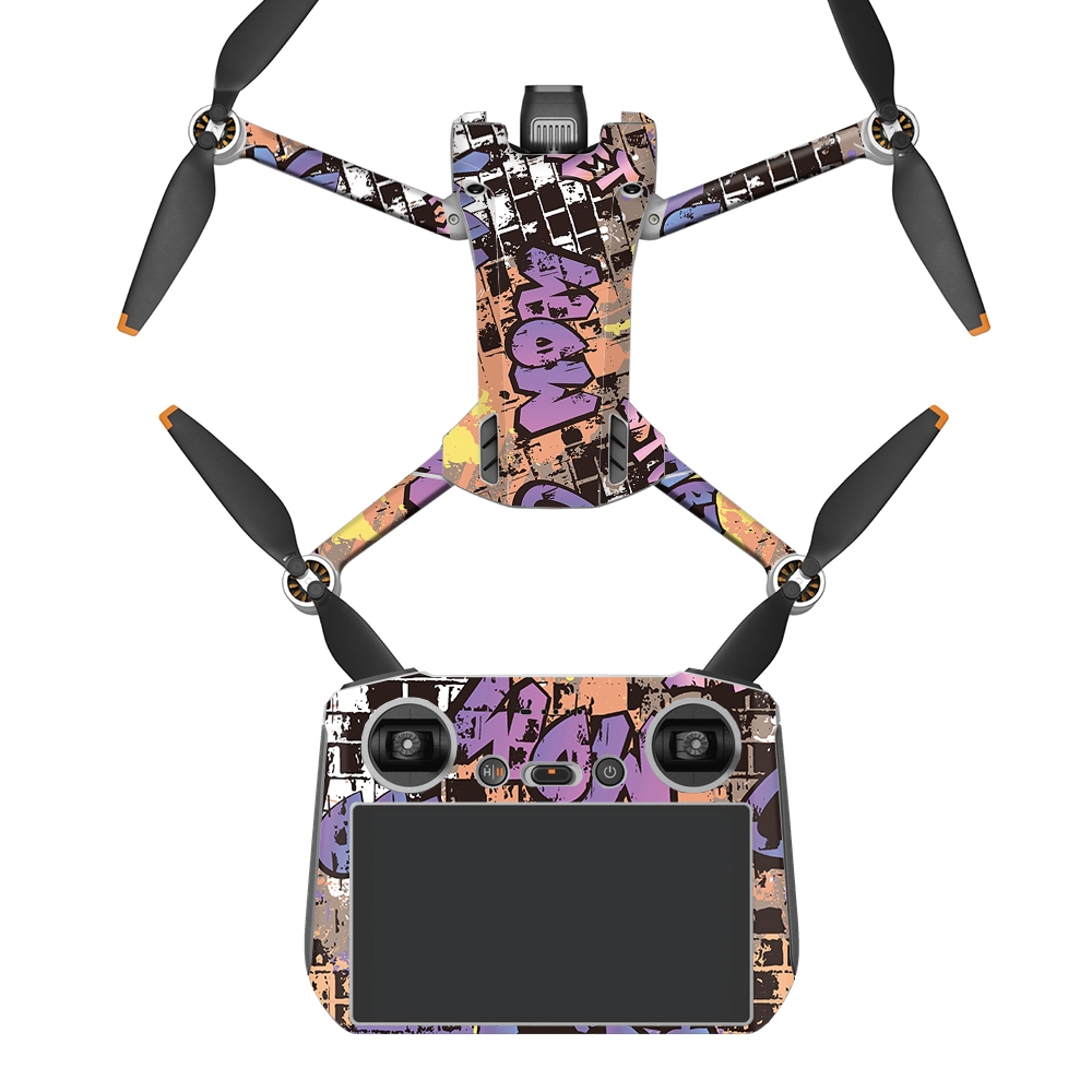 Full Surround Style Waterproof Sticker For DJI Mini 3 Pro RC With Screen Version(Mn3-12) - Shopkiz.com