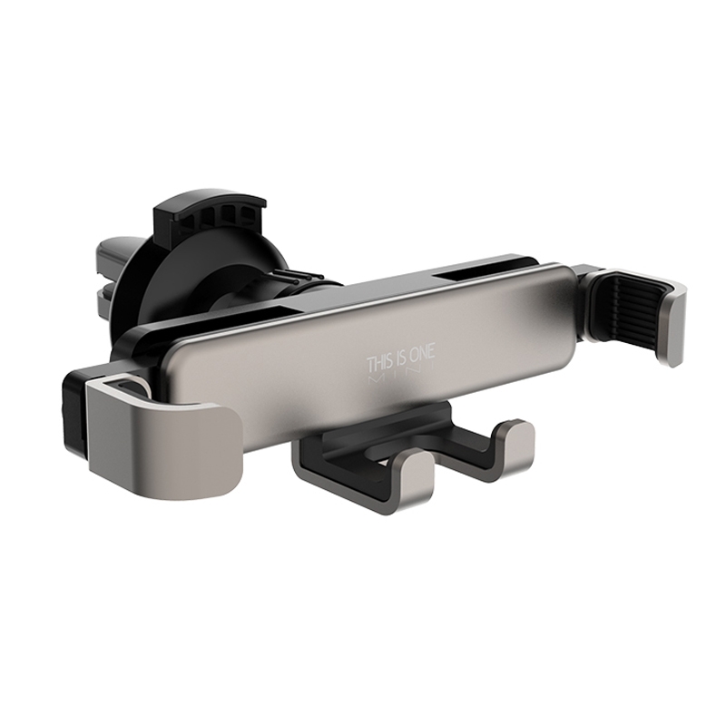 Car Air Conditioning Air Outlet Mobile Phone Holder(Matt Gun-color MINI) - Shopkiz.com