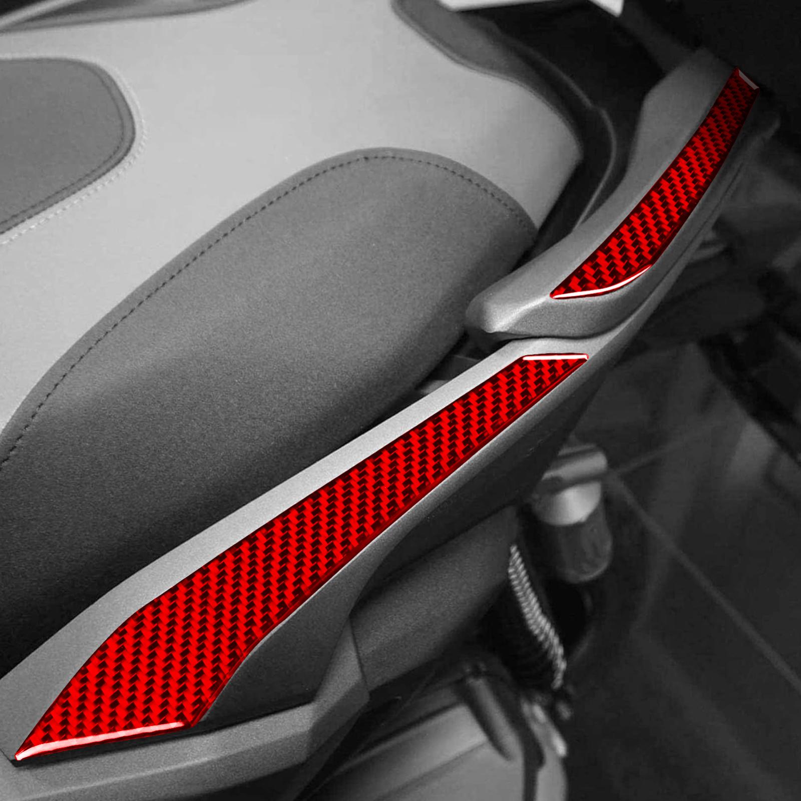For 2022-2026 Honda ADV350 4pcs /Set Rear Handle Protective Sticker(Red) - Shopkiz.com