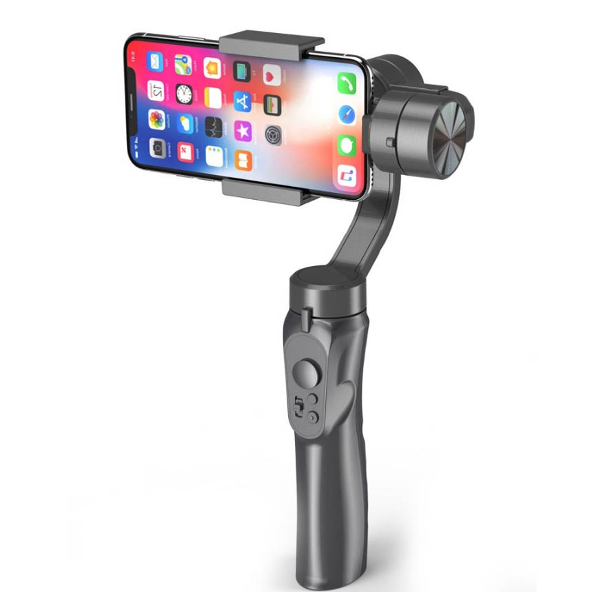 H4 Three-axis Handheld Gimbal Stabilizer For Shooting Stable, Anti-shake Balance Camera Live Support - Shopkiz.com