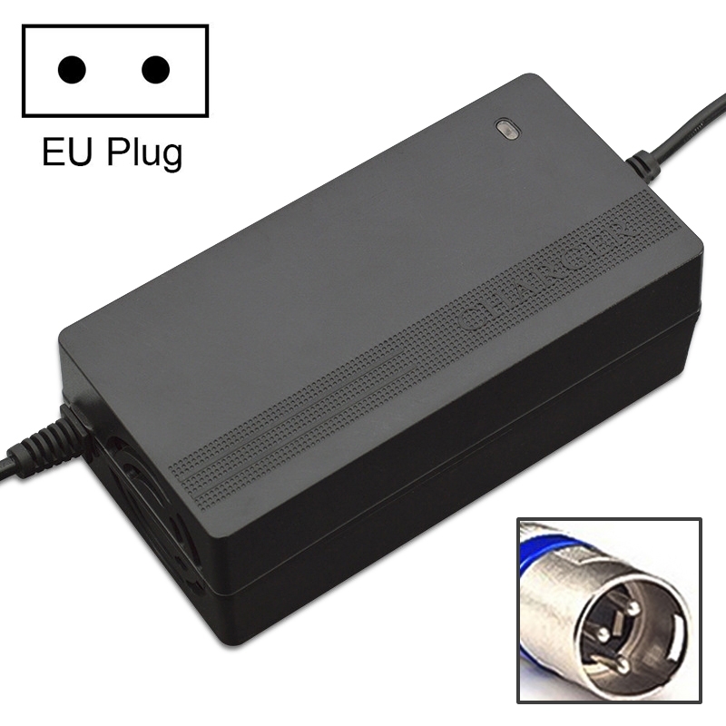 24V 20AH SUER Electromobile Battery Car Cart Lawn Mower Wheelchair Hedge Trimmer Lead-acid Charger, EU Plug(Canon Head) - Shopkiz.com