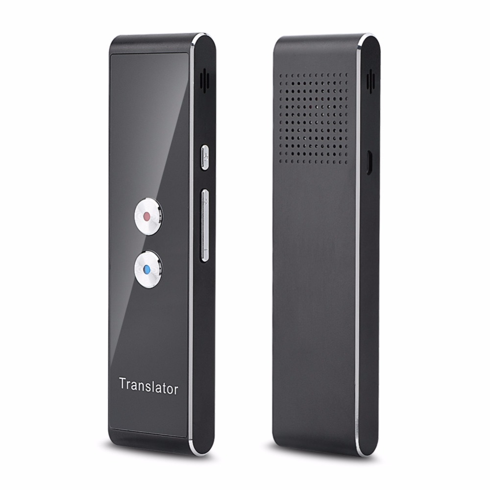 Portable Smart Voice Translator Upgrade Version for Learning Travel Business Meeting 3 in 1 voice Text Photo Language Translator(Black) - Shopkiz.com