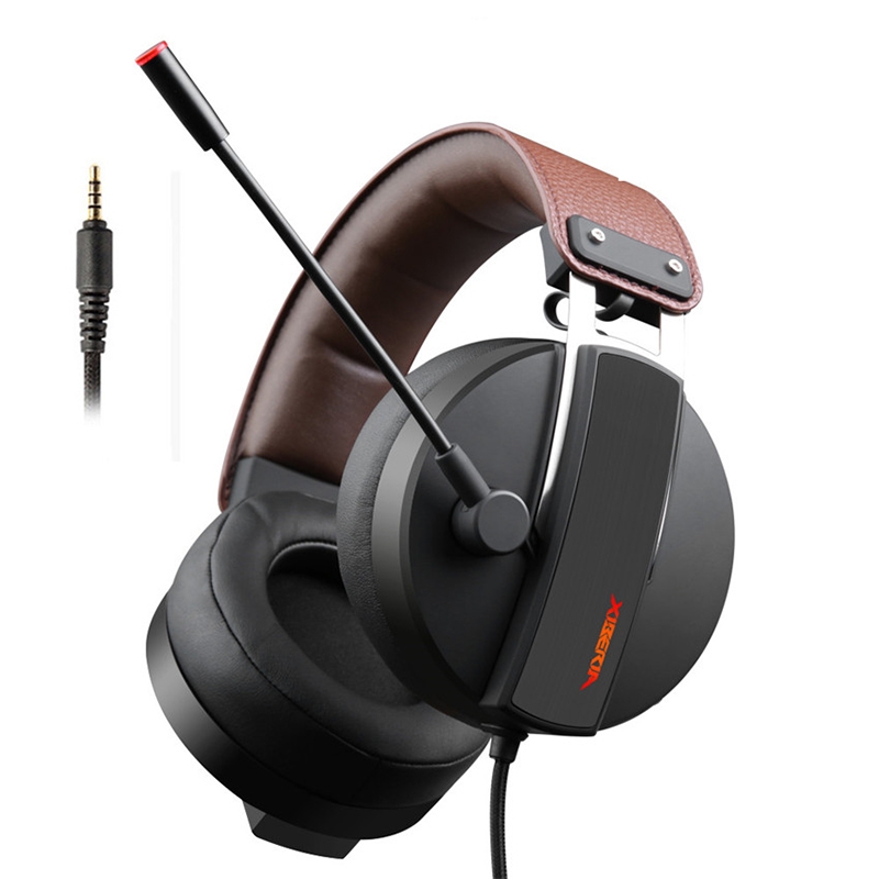 XIBERIA S22 Computer Game 7.1 Channel Headset With Microphone, Cable Length: 2m, Style:3.5mm Mobile Version(Black) - Shopkiz.com