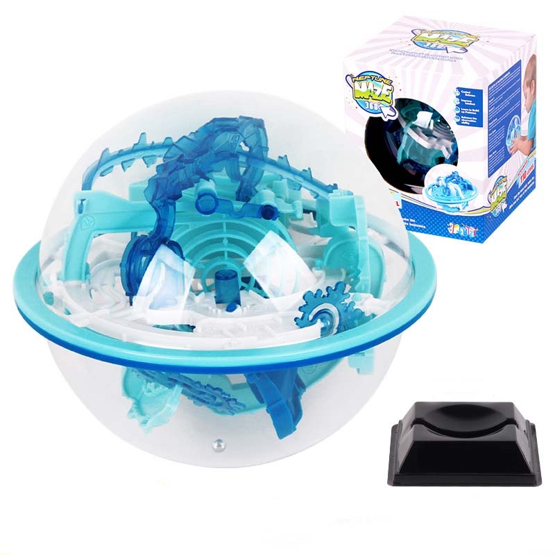 101202 110 Levels Intelligence Breakthrough Maze Ball Magic Ball Portable Children Toy - Shopkiz.com