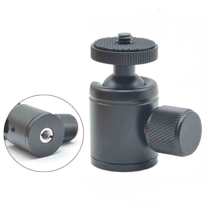 BH-903 Mini Desktop Aluminum Alloy Tripod Mini Ball Head 360 Degree Pan 90 Degree Tilt Tripod - Shopkiz.com
