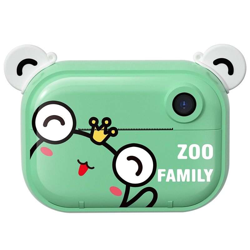C3 Frog Prince 16GB Shoot & Printing Thermal Printing Children Digital Camera - Shopkiz.com