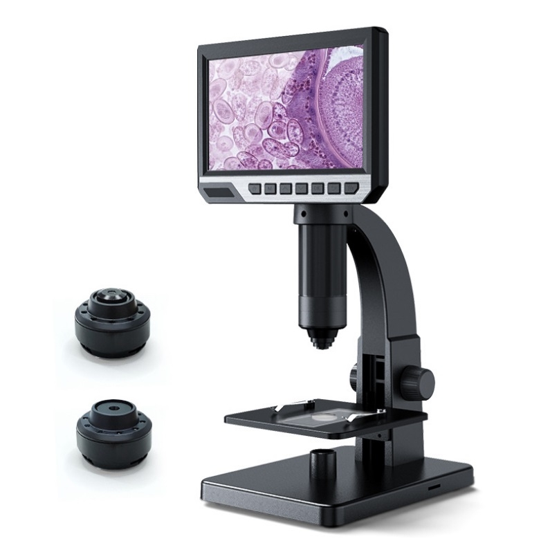 2000X 7 Inch Microbial Cell Observation Microscope Electronic Digital Magnifying Glass - Shopkiz.com