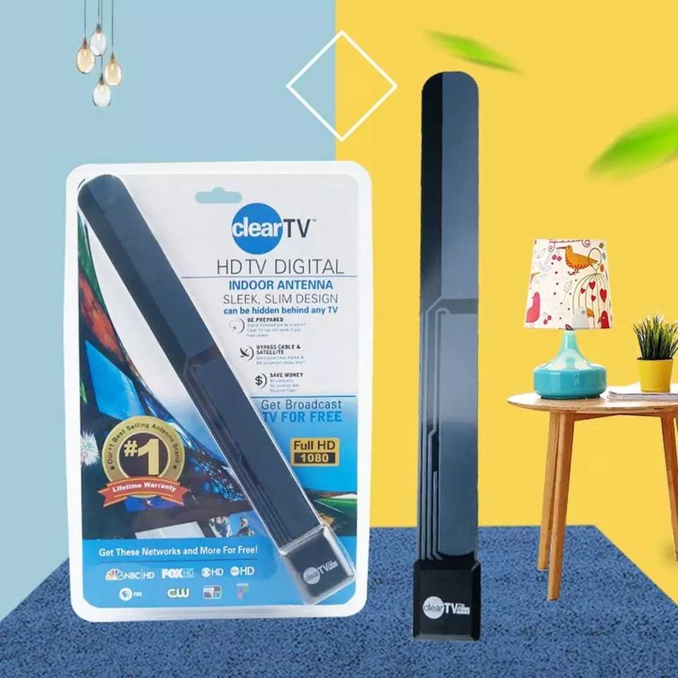 TV Signal Amplifier Detachable 1080P Indoor Digital Antenna Booster High Performance Full HD(US Plug) - Shopkiz.com
